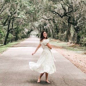 LoveShackFancy INES dress 💛👗 Size S/4-6